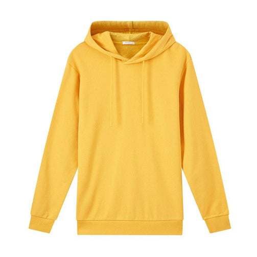 Metersbonwe Autumn And Winter new Multicolor comfort Sweatshirt men Plus Velvet Knit Solid color Hooded Hoodies Seewest