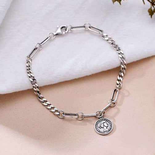 bracelet retro portrait design wild fashion jewelry Seewest
