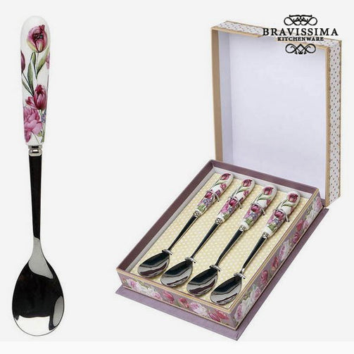 Cutlery set  Bravissima Kitchen 9298 (4 pcs) BigBuy Home