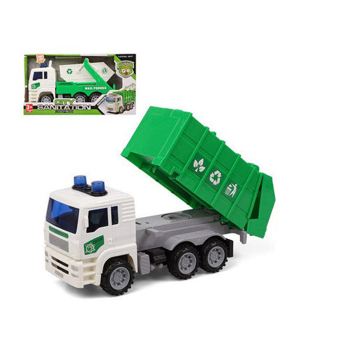 Garbage Truck Light Sound Green 119206 BigBuy Fun