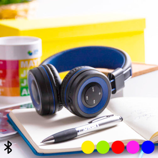 Bluetooth Headphones with Hands-free and Integrated Control Panel 145562 BigBuy Tech