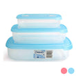 Set of 3 lunch boxes Tontarelli (1 - 2 - 3 L) Tontarelli