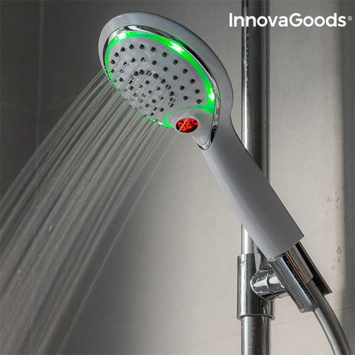 InnovaGoods LED Shower with Temperature Sensor InnovaGoods