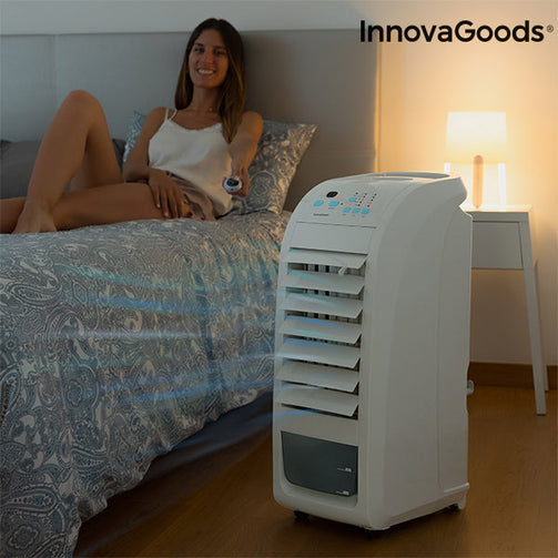 InnovaGoods Portable Evaporative Air Cooler 4.5 L 70W Grey InnovaGoods