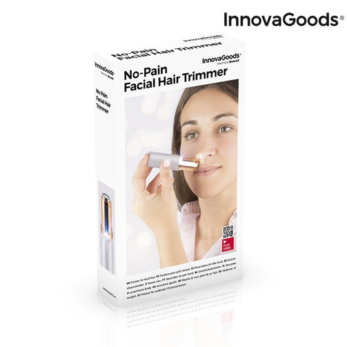 InnovaGoods No-Pain Facial Hair Trimmer InnovaGoods