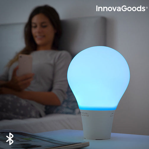 Silicone LED Touch Lamp with Speaker Silitone InnovaGoods InnovaGoods