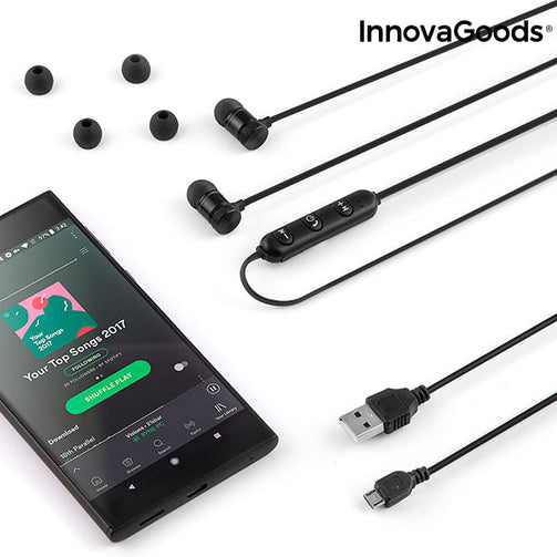 Magnetic Wireless Headphones InnovaGoods InnovaGoods